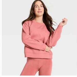 All in Motion Dusty Rose Sweatshirt